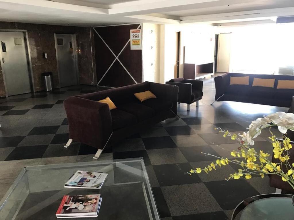 포르탈레자 205 Flat Mobiliado Com Vista Lateral Mar Na Praia De Iracema 아파트 외부 사진